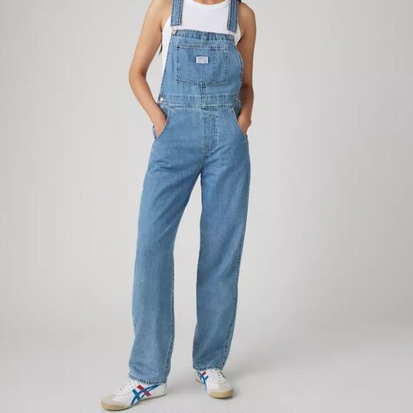 Levi's Vintage Denim Women's Overalls - Picture 1 of 5
